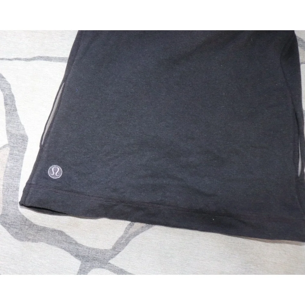 Lululemon Grey Method Wrap Asymmetrical Zip Cowl Neck Jacket size 4 - Picture 5 of 5